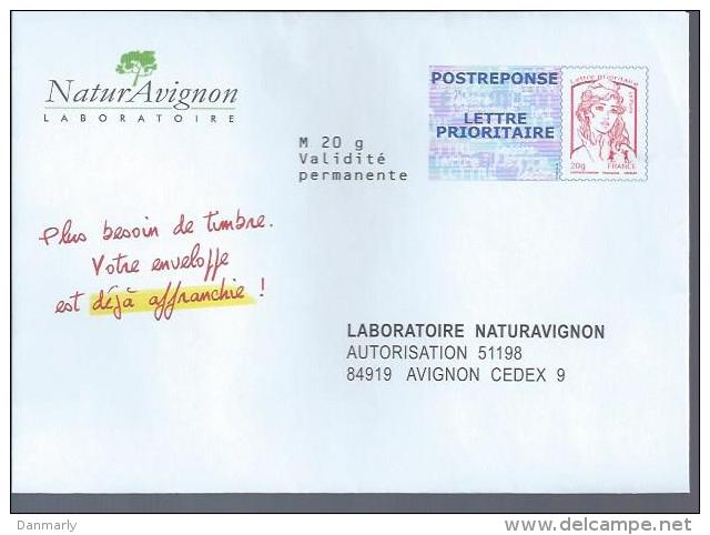 PAP Ciappa-Kawena: Laboratoire Naturavignon (13P461 Au Verso) - Prêts-à-poster: Réponse /Ciappa-Kavena