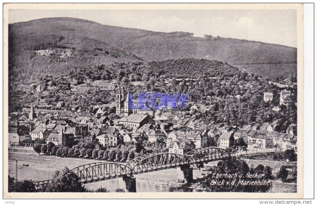 CPSM 9X14  D' BBERBACH A NECKAR - Blick V.d. MARIENHÖTE - Eberbach