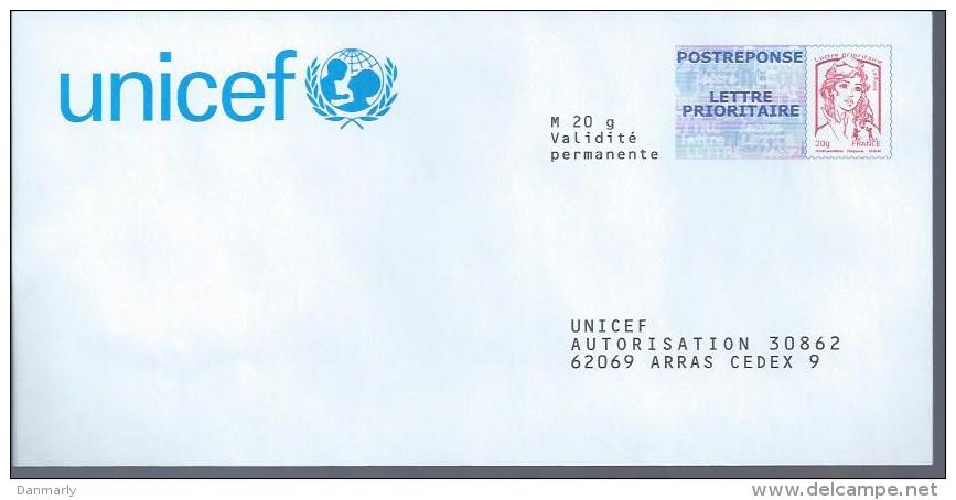 PAP Ciappa-Kawena: UNICEF(14P202 Au Verso) - PAP: Antwort/Ciappa-Kavena