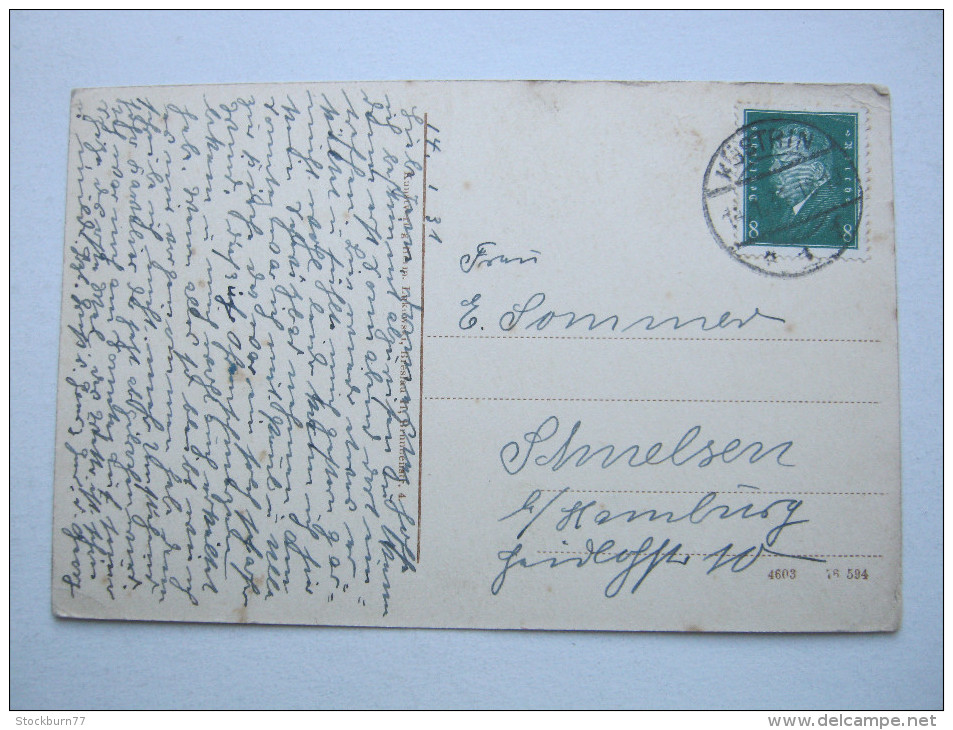 Küstrin ,  Cüstrin  , Schöne Karte 1931,    Mit Marke + Stempel - Pommern