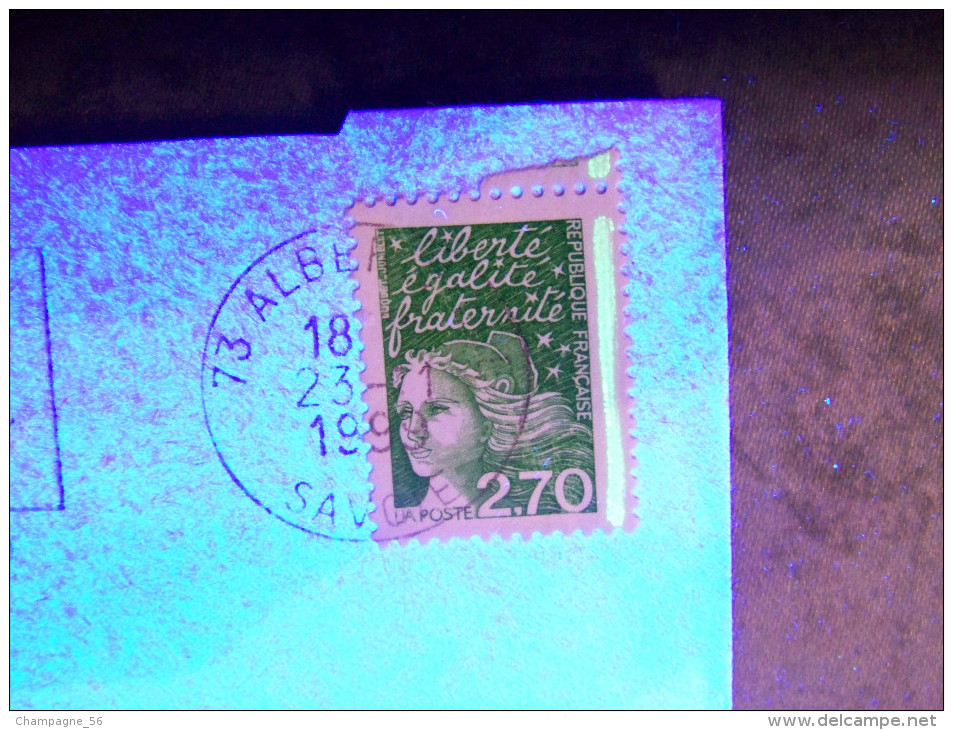 * 1999 N° 3091   PHOSPHORESCENTE OBLITÉRÉ - Storia Postale