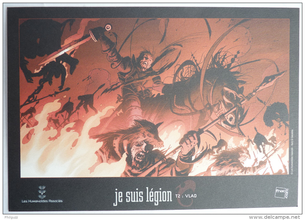 Ex-libris HUMANOIDES FNAC - 2006 - CASSADAY NURY - JE SUIS LEGION - Illustratoren A - C