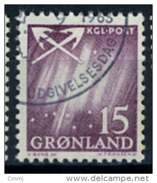 1963 - GROENLANDIA - GREENLAND - GRONLAND - Catg Mi. 51 - Used - (T/AE22022015....) - Used Stamps