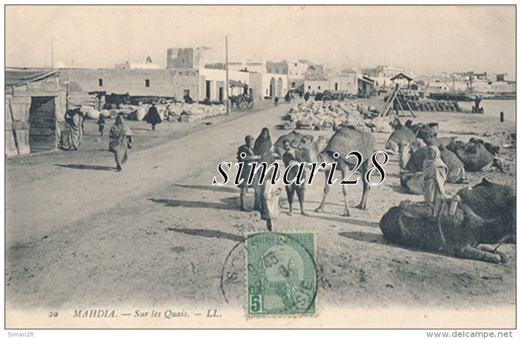 MAHDIA - N° 20 - SUR LES QUAIS - Tunisie