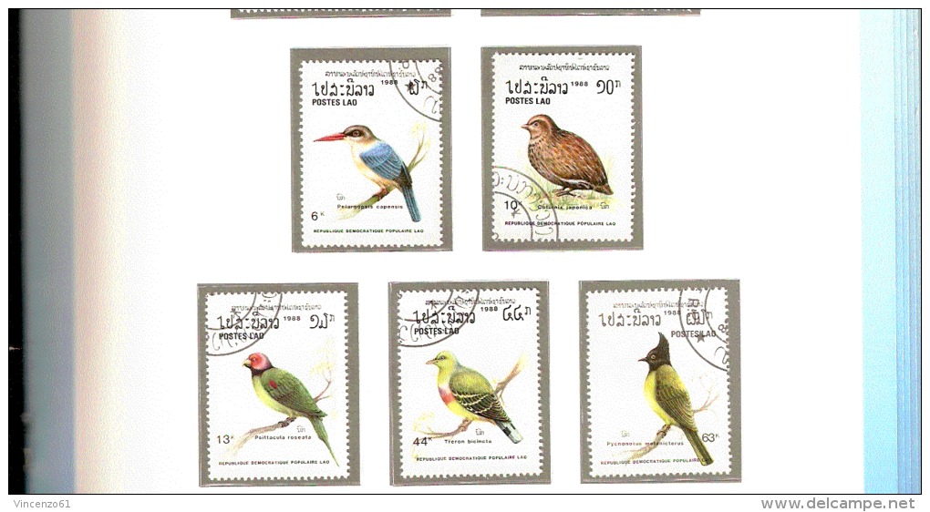 LAOS   SERIE COMPLETA - Colibris