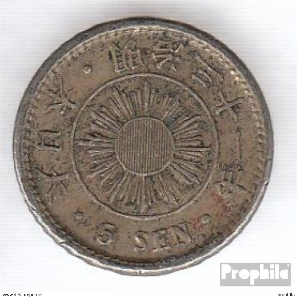 Japan 21 31 Sehr Schön Kupfer-Nickel Sehr Schön 31 5 Sen Mutsuhito - Japan