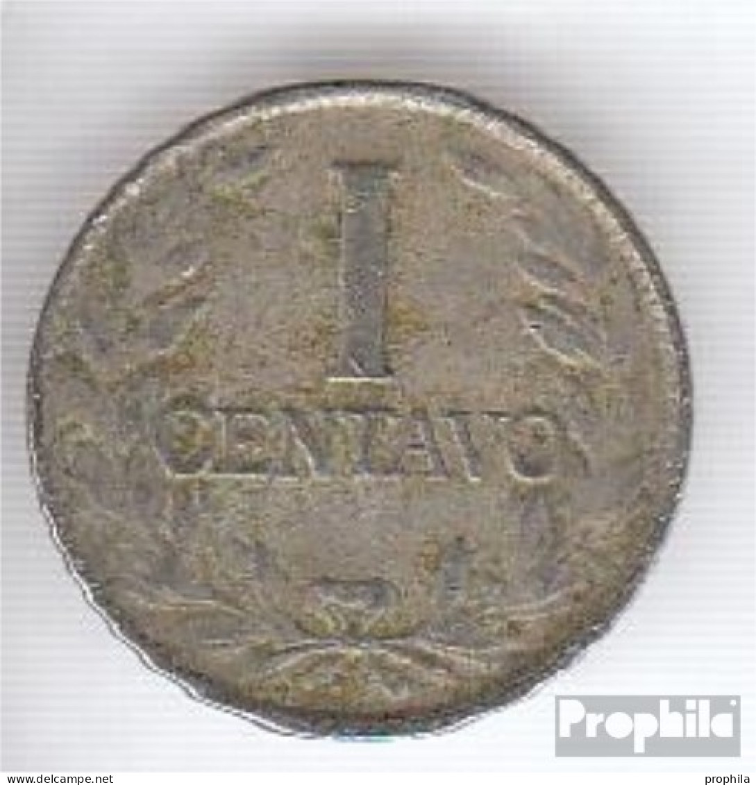 Kolumbien 275 1920 Sehr Schön Kupfer-Nickel Sehr Schön 1920 1 Centavo Liberte - Kolumbien