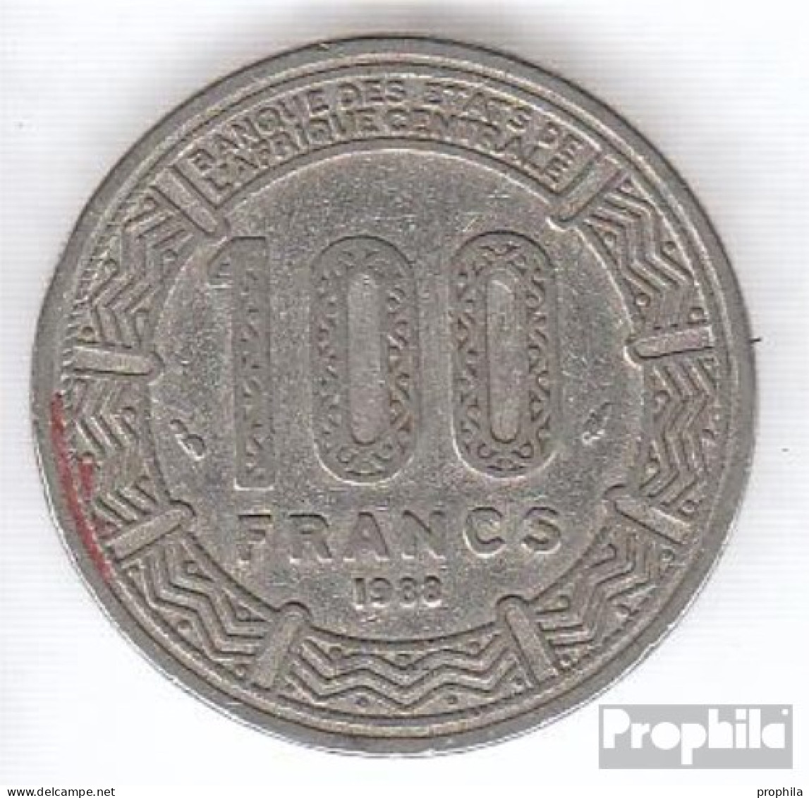 Tschad 3 1982 Vorzüglich Nickel Vorzüglich 1982 100 Francs Antilopen - Tchad