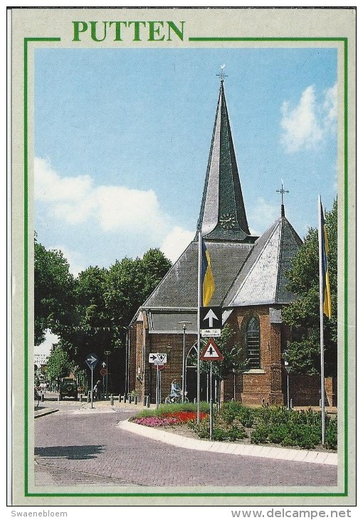 NL.- Putten. Nederlands Hervormde Kerk. 2 Scans - Putten