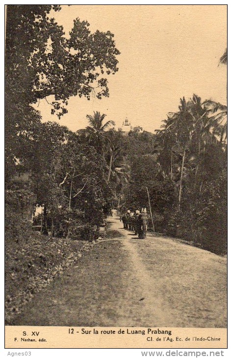 Sur La Route De  LUANG  PRABANG - Laos