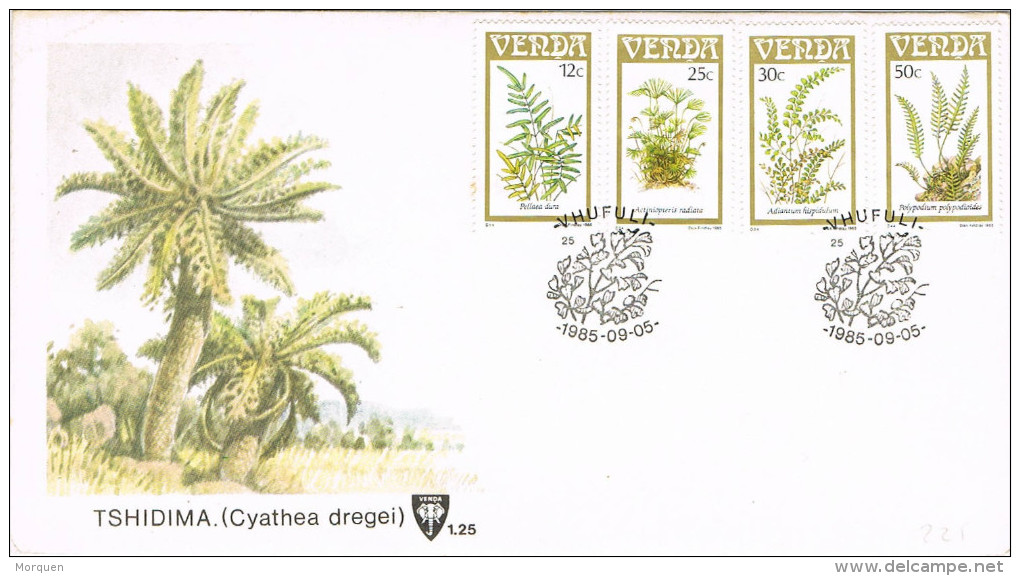 R 860. Carta VENDA (Vhufuli) 1985. Plantas Medicinales. Medicina - Piante Medicinali