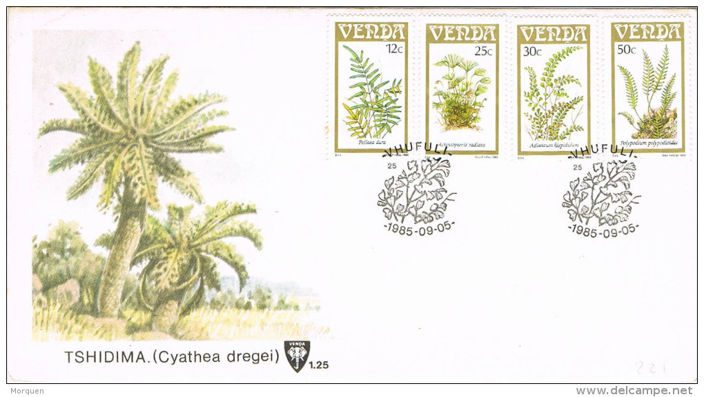 R 860. Carta VENDA (Vhufuli) 1985. Plantas Medicinales. Medicina - Plantas Medicinales