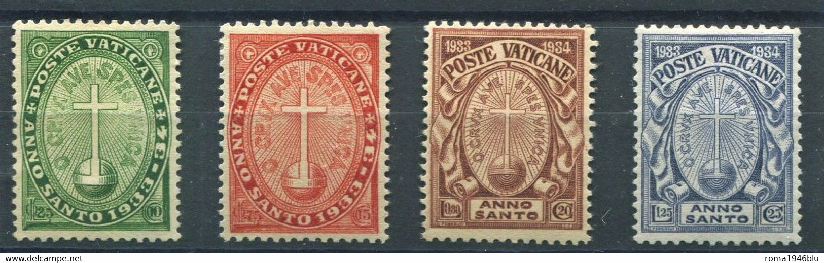VATICANO 1933 ANNO SANTO *GOMMA ORIGINALE - Unused Stamps