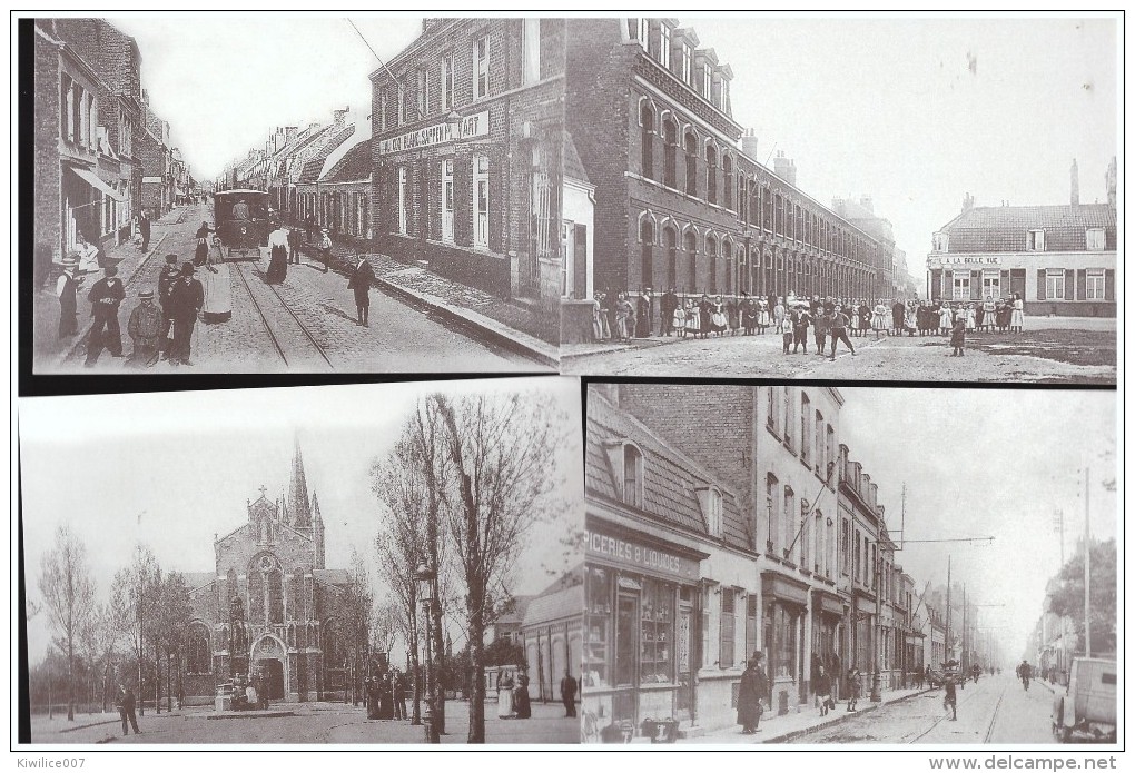 Saint Pol Sur Mer  4    Repro   De Carte Postale Ecole Rue Republique - Saint Pol Sur Mer