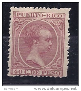 PuertoRico1894: Edifil114mh* - Puerto Rico