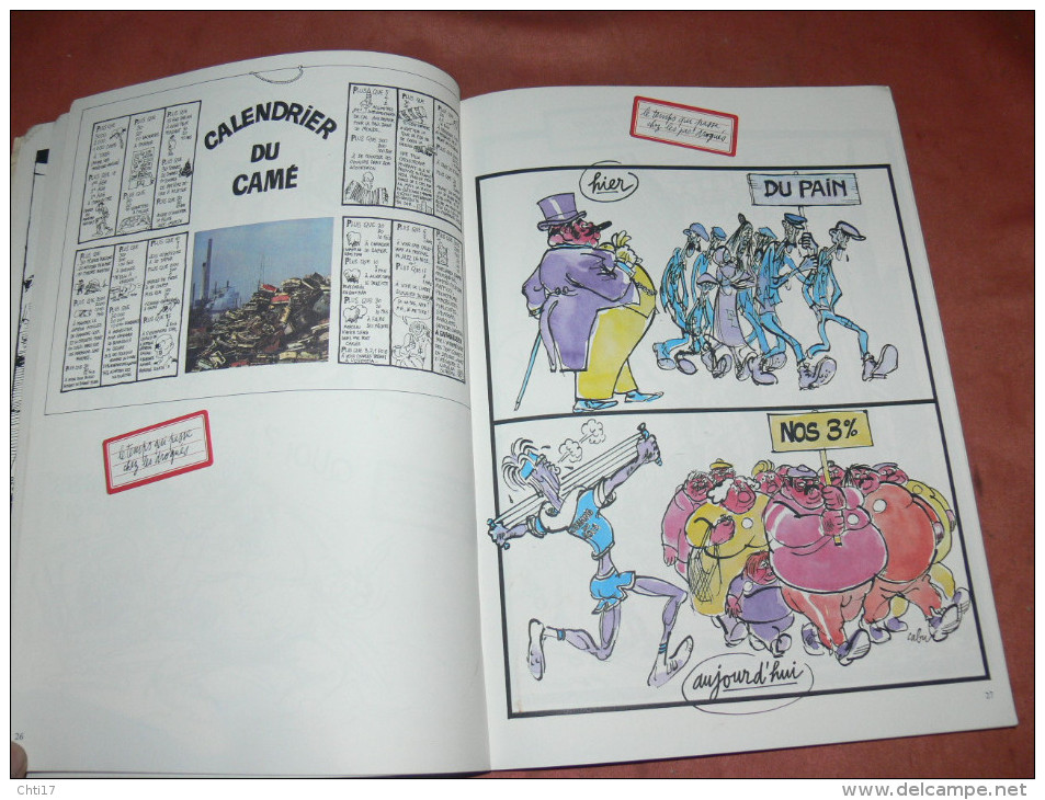 CABU   " CAMILLE LE CAME CONTRE MON BEAUF    "   EDITIONS 1980  ALBIN MICHEL   /  AUTEUR CHARLIE HEBDO