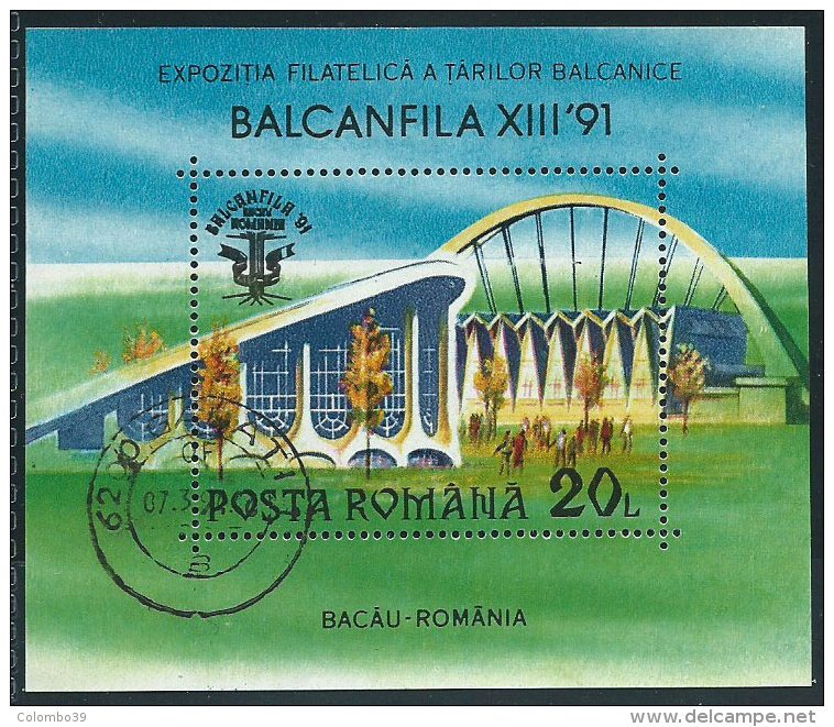 Romania 1990 BF Usato - Mi.4677  Yv.da BF.210 - Blocchi & Foglietti