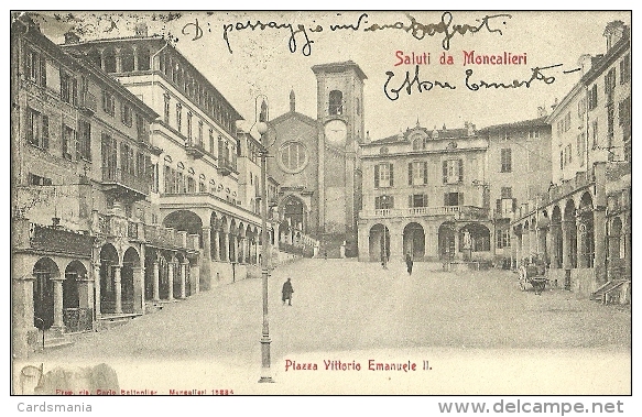 C04708-Moncalieri(Torino)-Piazza Vittorio Emanuele II-1905 - Moncalieri