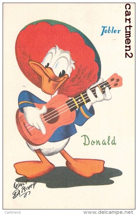 DONALD A LA GUITARE WALTDISNEY TOBLER - Autres & Non Classés