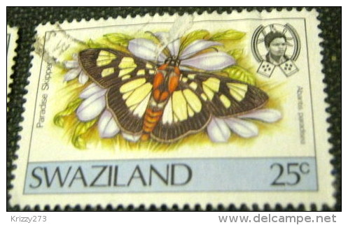 Swaziland 1987 Abantis Paradises Butterfly 25c - Used - Swaziland (1968-...)