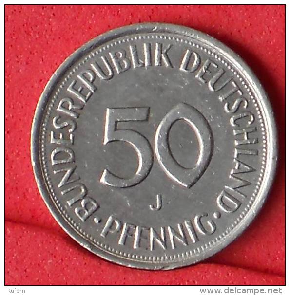 GERMANY FEDERAL REPUBLIC  50  PFENING  1981 J   KM# 109,1  -    (Nº11052) - 50 Pfennig
