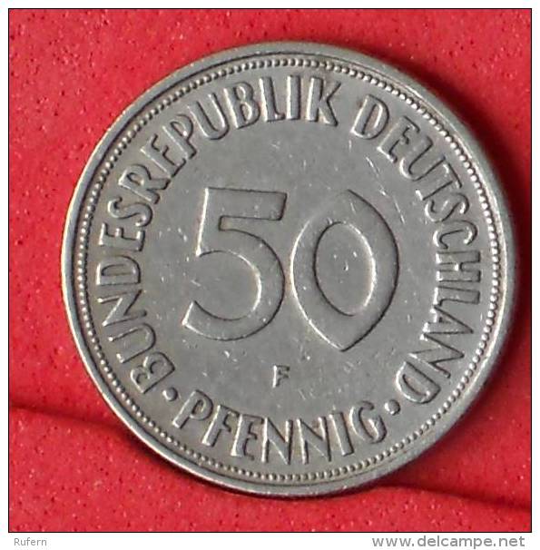 GERMANY FEDERAL REPUBLIC  50  PFENING  1950 F   KM# 109,1  -    (Nº11059) - 50 Pfennig