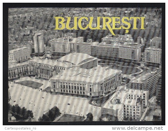 Bucuresti-General View-Palace Hall-8.5x6.5cm-unused,perfect Shape - Histoire