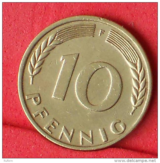 GERMANY FEDERAL REPUBLIC  10  PFENING  1966 F   KM# 108  -    (Nº11088) - 10 Pfennig