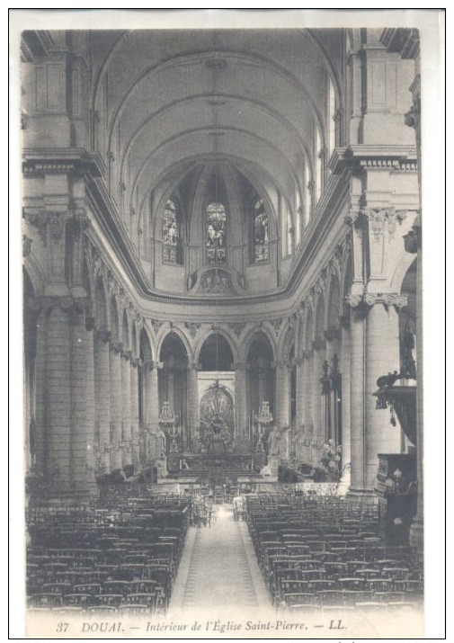 CPA 59 - DOUAI - Intérieur De L'Eglise Saint-Pierre - Douai