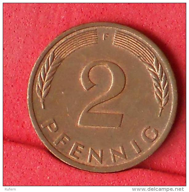 GERMANY FEDERAL REPUBLIC  2  PFENING  1978 F   KM# 106a  -    (Nº11119) - 2 Pfennig