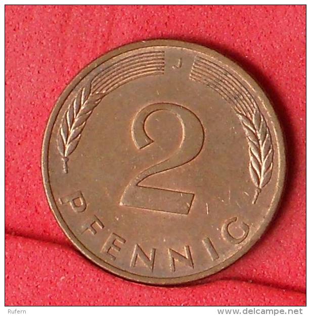 GERMANY FEDERAL REPUBLIC  2  PFENING  1981 J   KM# 106a  -    (Nº11137) - 2 Pfennig