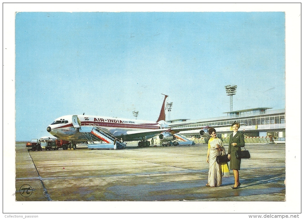 Cp, Avion, Boeing 707 D'Air India - 1946-....: Moderne