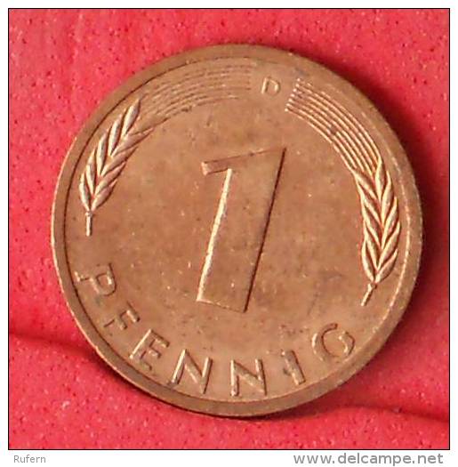 GERMANY FEDERAL REPUBLIC  1  PFENNING  1984 D   KM# 105  -    (Nº11150) - 1 Pfennig