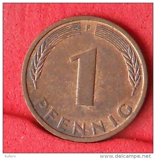 GERMANY FEDERAL REPUBLIC  1  PFENNING  1991 F   KM# 105  -    (Nº11151) - 1 Pfennig