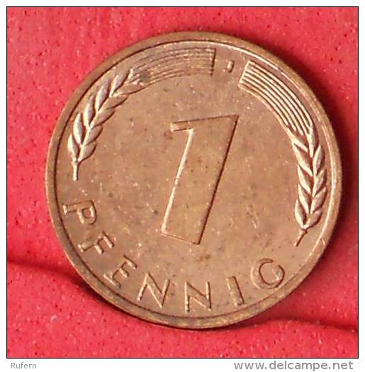 GERMANY FEDERAL REPUBLIC  1  PFENNING  1967 J   KM# 105  -    (Nº11164) - 1 Pfennig