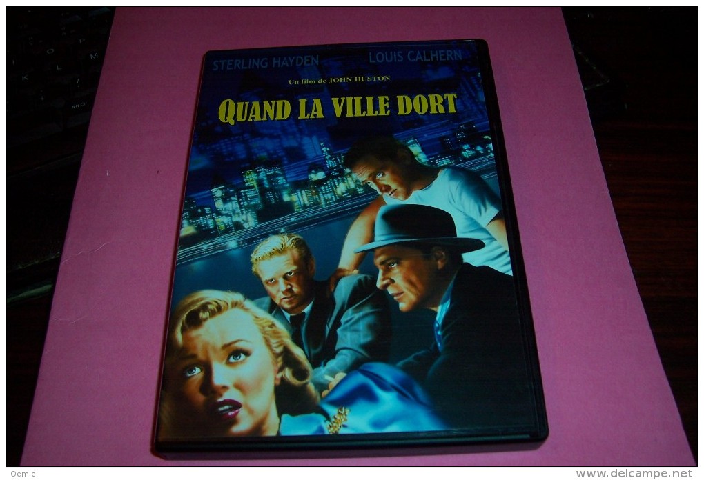 QUAND LA VILLE DORT °  FILM  DE JOHN HUSTON - Classiques