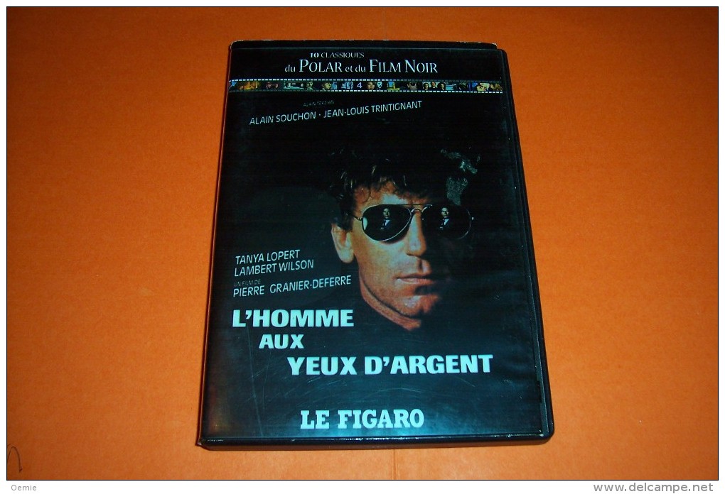 L'HOMME AUX YEUX D'ARGENT  AVEC ALAIN SOUCHON ET JEAN LOUIS TRINTIGNANT   °  DVD BOITE SLIM COLLECTION LE FIGARO - Klassiker