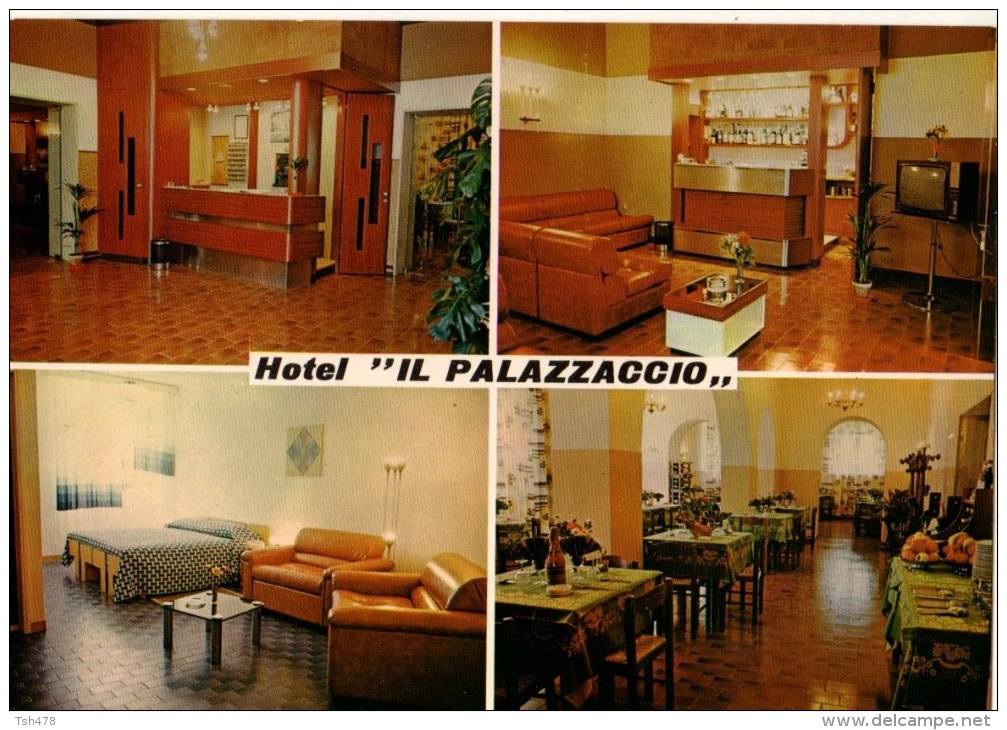 ITALIE--CECINA---hotel  "IL PALAZZACCIO "-via Aurelia Sud---voir 2 Scans - Autres & Non Classés
