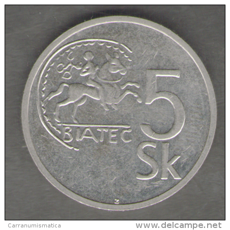 SLOVENIA 5 KORUNA 1993 - Slovenia