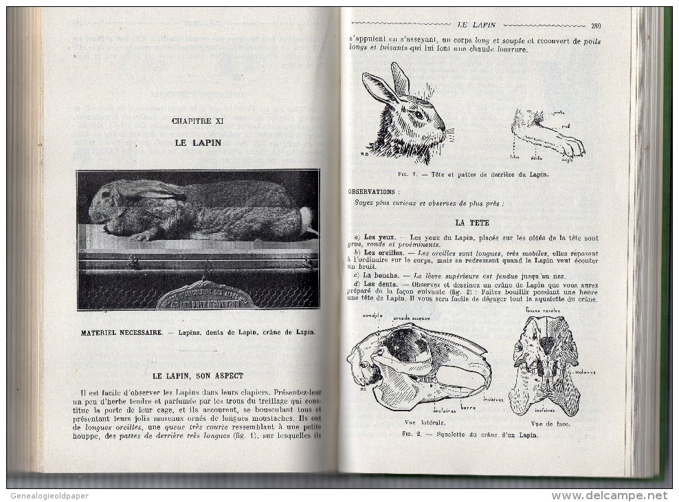 LES SCIENCES PAR L' OBSERVATION & L' EXPERIENCE- G. LAURENT- 1938- MAGNARD - Sciences