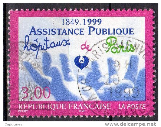 150e Anniv. De L'Assistance Publique - N° 3216 Obli. - Usati