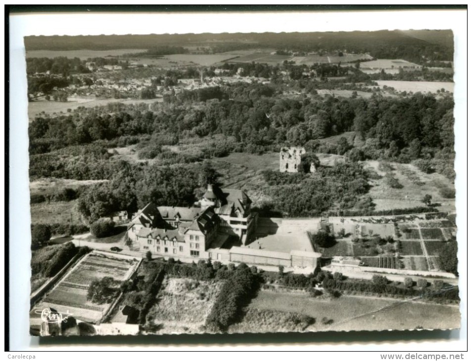 CP - SAINT WITZ (95) VUE AERIENNE SUR L ECOLE N.D DE MONTMELIAN - Saint-Witz