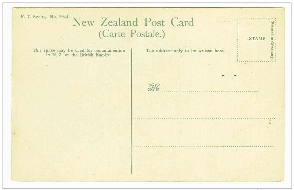 New Zealand, North Island, Wellington, Courtenay Place, Dominion Book Arcade, Tram, Mount Victoria, Printed Postcard - New Zealand