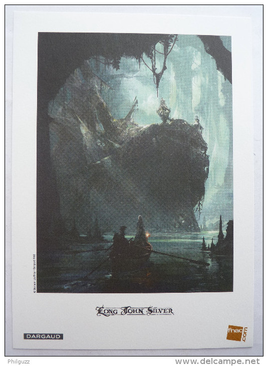 Ex-libris PLANETE BD - 2010 - LAUFFRAY - LONG JOHN SILVER - Illustrateurs J - L