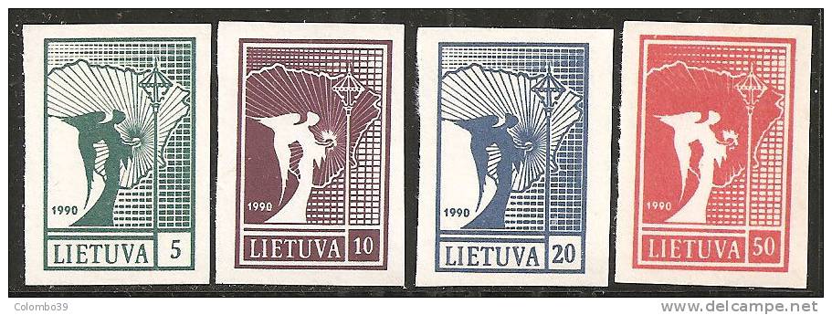 Lituania 1990 Nuovo** - Mi. 457/60 - Lituania