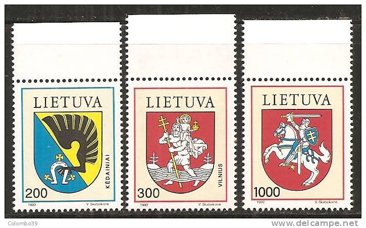 Lituania 1992/93 Nuovo** - Mi. 505/07; 511/13 - Lituania