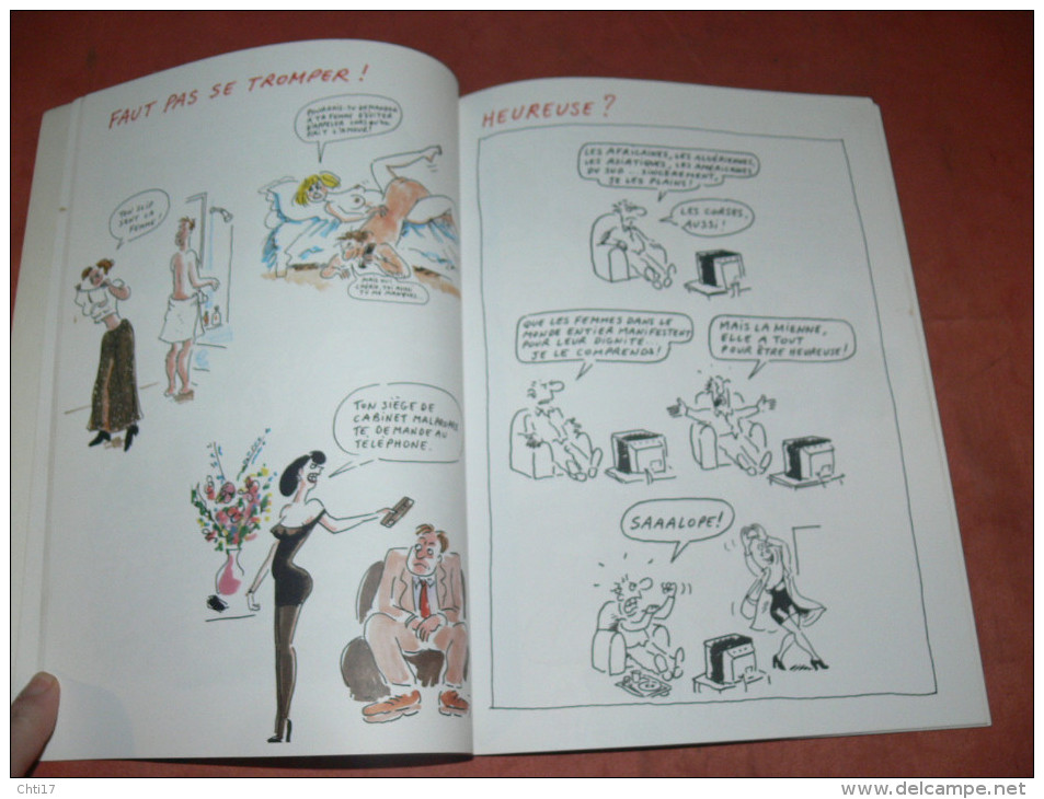 WOLINSKI  " SEXUELLEMENT CORRECT    "   EDITIONS 1996  ALBIN MICHEL  /  AUTEUR CHARLIE HEBDO - Wolinski