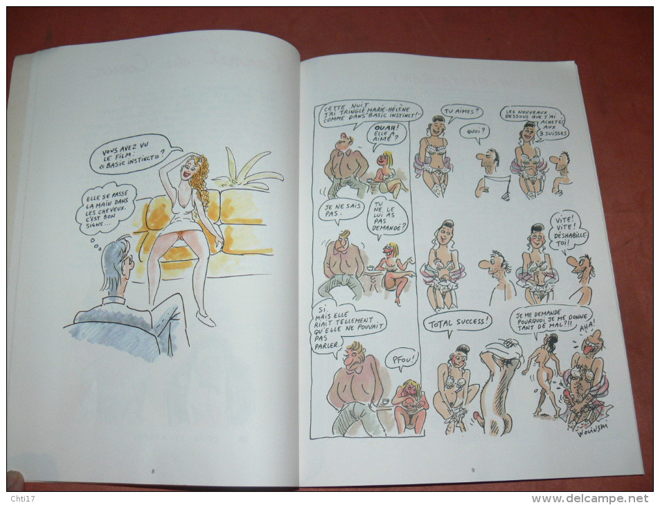 WOLINSKI  " ENFIN DES VRAIS HOMMES   "   EDITIONS 1994  ALBIN MICHEL  /  AUTEUR CHARLIE HEBDO - Wolinski