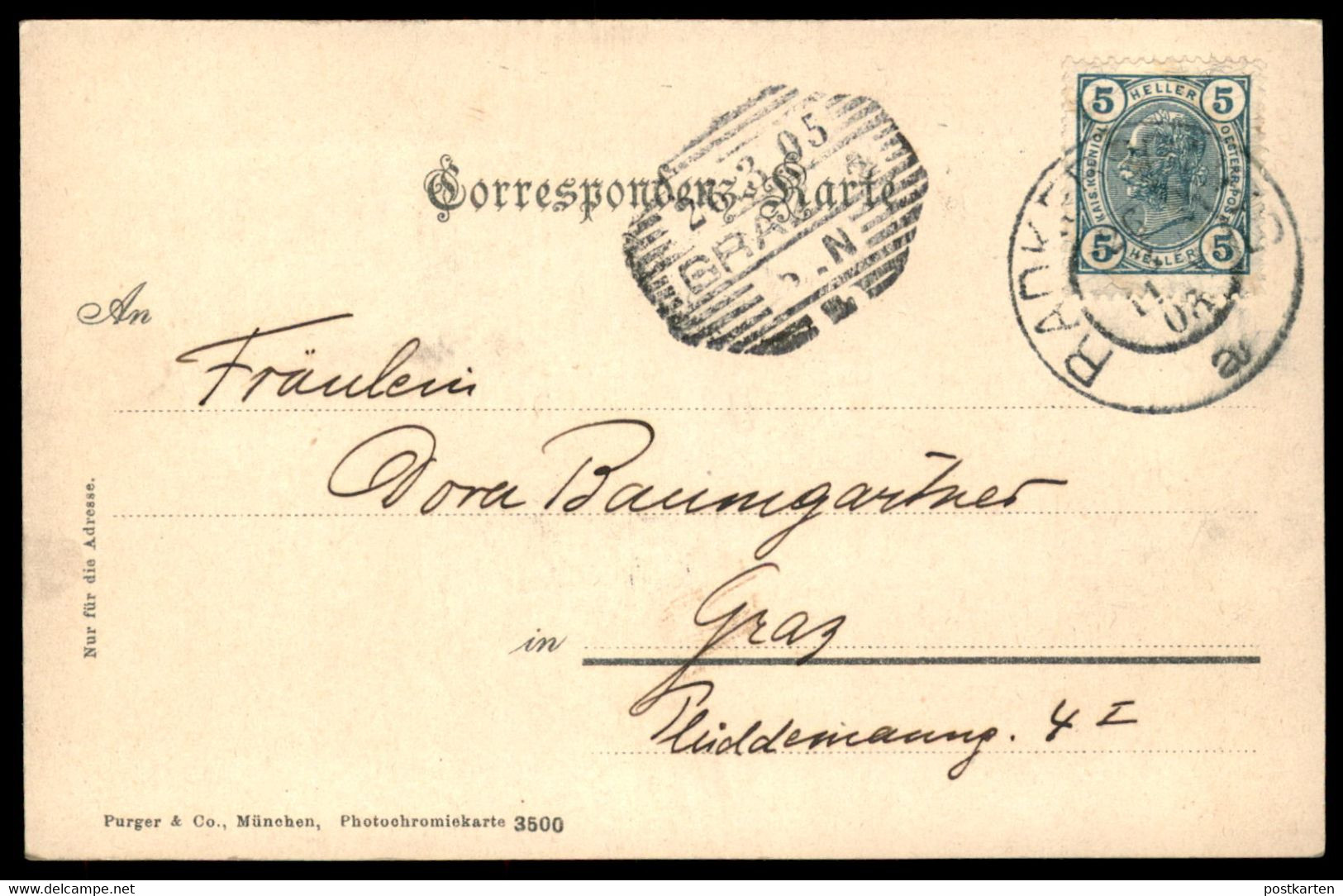 ALTE POSTKARTE GRUSS AUS RADKERSBURG PANORAMA 1905 Austria Österreich Autriche Cpa Postcard AK Ansichtskarte - Bad Radkersburg