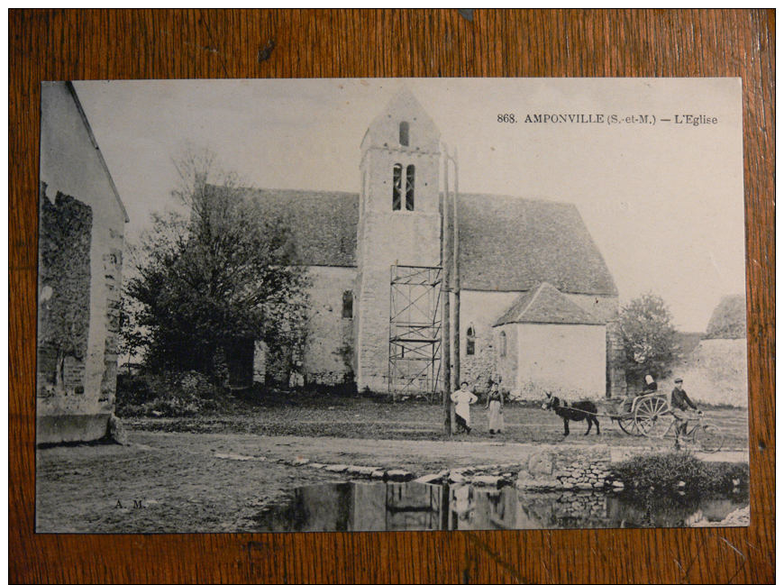 AMPONVILLE (77) - L'église - Otros & Sin Clasificación